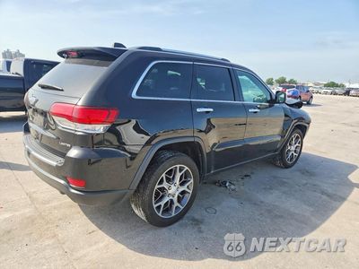 Trzecie zdjęcie samochodu z tyłu: 2021 JEEP GRAND CHEROKEE LIMITED VIN:1C4RJEBG1MC657616 - miniatura