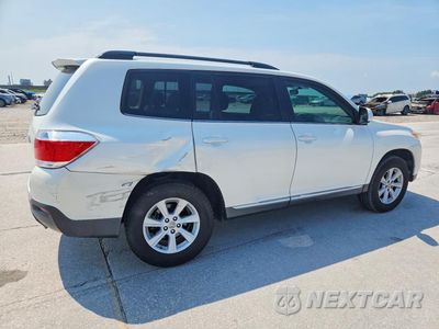 Trzecie zdjęcie samochodu z tyłu: 2012 TOYOTA HIGHLANDER BASE VIN:5TDZA3EH1CS030887 - miniatura