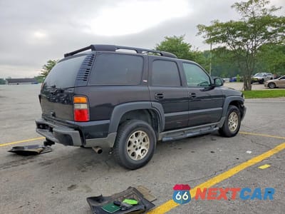 Trzecie zdjęcie samochodu z tyłu: 2006 CHEVROLET TAHOE K1500 VIN:1GNEK13Z36R137560 - miniatura