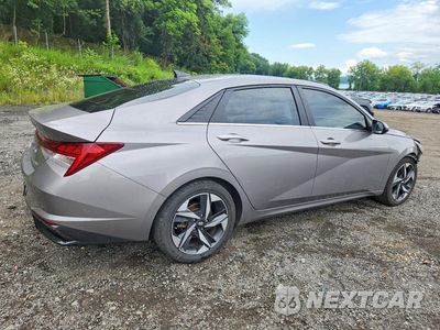 Trzecie zdjęcie samochodu z tyłu: 2023 HYUNDAI ELANTRA LIMITED VIN:KMHLP4AG3PU378002 - miniatura