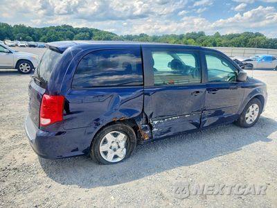 Trzecie zdjęcie samochodu z tyłu: 2012 DODGE GRAND CARAVAN SE VIN:2C4RDGBG3CR414799 - miniatura