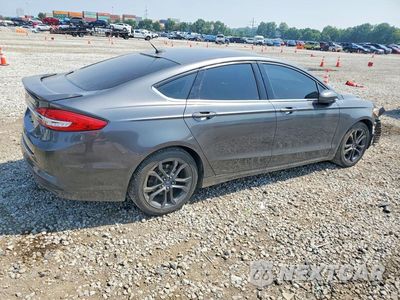 Trzecie zdjęcie samochodu z tyłu: 2018 FORD FUSION SE VIN:3FA6P0H71JR114023 - miniatura