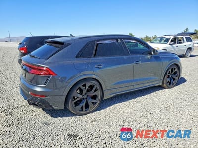 Trzecie zdjęcie samochodu z tyłu: 2021 AUDI RS Q8 VIN:WU1ARBF17MD005168 - miniatura