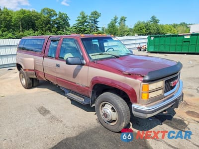 Czwarte zdjęcie samochodu z boku: 1997 GMC SIERRA K3500 VIN:1GTHK39J6VE513130 - miniatura