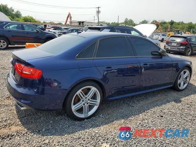 Trzecie zdjęcie samochodu z tyłu: 2014 AUDI S4 PRESTIGE VIN:WAUKGAFL4EA061331 - miniatura