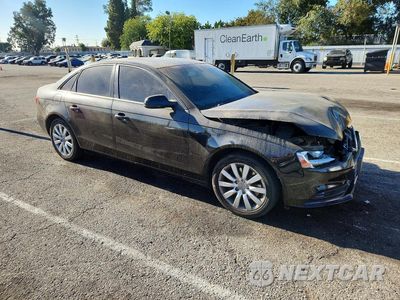 Czwarte zdjęcie samochodu z boku: 2014 AUDI A4 PREMIUM VIN:WAUAFAFL6EA119700 - miniatura