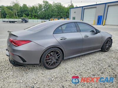 Trzecie zdjęcie samochodu z tyłu: 2022 MERCEDES-BENZ CLA 45 AMG VIN:W1K5J5DB1NN269748 - miniatura