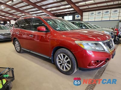 Czwarte zdjęcie samochodu z boku: 2014 NISSAN PATHFINDER SV VIN:5N1AR2MM9EC656556 - miniatura