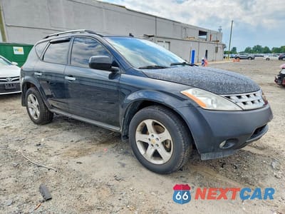 Czwarte zdjęcie samochodu z boku: 2003 NISSAN MURANO SL VIN:JN8AZ08W83W218292 - miniatura