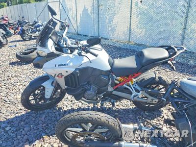 Trzecie zdjęcie samochodu z tyłu: 2022 DUCATI MULTISTRADA V4 VIN:ZDMAALVW4NB014192 - miniatura
