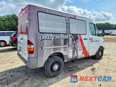 Trzecie zdjęcie samochodu z tyłu: 2006 DODGE SPRINTER 2500 DELIVERY VAN VIN:WD8PD144765954556 - miniatura