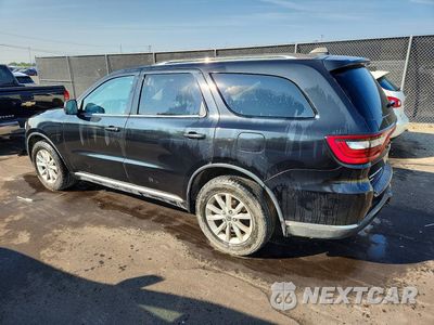 Drugie zdjęcie samochodu z przodu: 2014 DODGE DURANGO SXT VIN:1C4RDJAG8EC301215 - miniatura