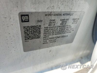 Zdjęcie 12 z 12 samochodu: 2022 CHEVROLET MALIBU VIN:1G1ZB5ST2NF153515 - miniatura