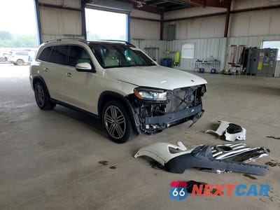 Czwarte zdjęcie samochodu z boku: 2025 MERCEDES-BENZ GLS 450 4MATIC VIN:4JGFF5KE7SB317050 - miniatura