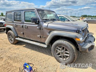 Czwarte zdjęcie samochodu z boku: 2026 JEEP WRANGLER SPORT VIN:1C4PJXDN2TW181968 - miniatura