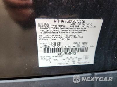 Zdjęcie 12 z 12 samochodu: 2014 FORD TAURUS SEL VIN:1FAHP2E85EG144091 - miniatura