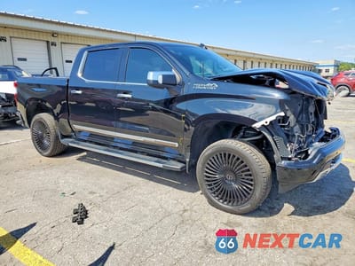 Czwarte zdjęcie samochodu z boku: 2022 CHEVROLET SILVERADO K1500 HIGH COUNTRY VIN:1GCUDJED3NZ539366 - miniatura