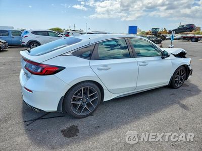 Trzecie zdjęcie samochodu z tyłu: 2023 HONDA CIVIC SPORT TOURING VIN:19XFL1H82PE006479 - miniatura