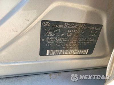 Zdjęcie 12 z 12 samochodu: 2012 HYUNDAI SONATA LIMITED VIN:5NPEC4ACXCH356072 - miniatura
