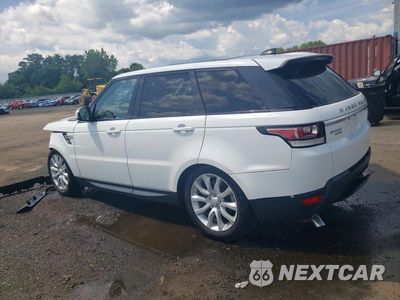Drugie zdjęcie samochodu z przodu: 2017 LAND ROVER RANGE ROVER SPORT HSE VIN:SALWR2FK4HA124114 - miniatura