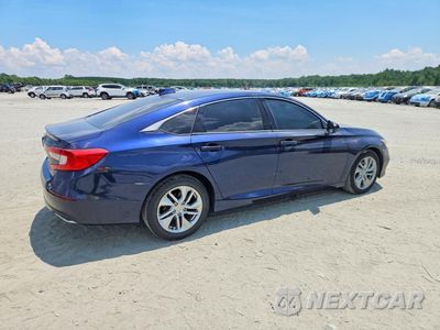 Trzecie zdjęcie samochodu z tyłu: 2018 HONDA ACCORD LX VIN:1HGCV1F11JA028858 - miniatura