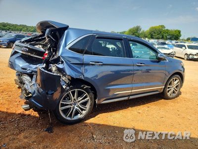 Trzecie zdjęcie samochodu z tyłu: 2019 FORD EDGE TITANIUM VIN:2FMPK3K93KBB73305 - miniatura