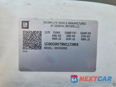 Zdjęcie 13 z 13 samochodu: 2021 CHEVROLET EXPRESS G3500 VIN:1GB0GRF79M1173959 - miniatura