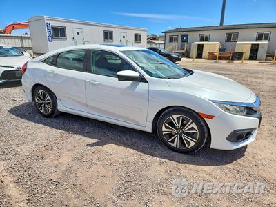 Czwarte zdjęcie samochodu z boku: 2016 HONDA CIVIC EXL VIN:2HGFC1F77GH652939 - miniatura