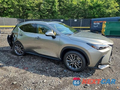 Czwarte zdjęcie samochodu z boku: 2026 LEXUS NX 350 PREMIUM VIN:2T2GGCEZ7TC119365 - miniatura