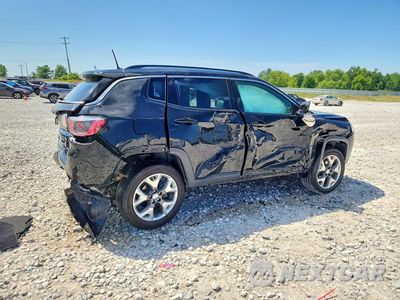 Trzecie zdjęcie samochodu z tyłu: 2020 JEEP COMPASS LIMITED VIN:3C4NJDCB0LT135378 - miniatura