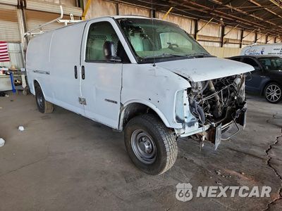 Czwarte zdjęcie samochodu z boku: 1999 CHEVROLET EXPRESS G3500 VIN:1GCHG39R0X1007343 - miniatura