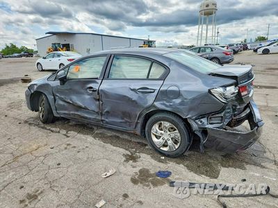 Drugie zdjęcie samochodu z przodu: 2013 HONDA CIVIC LX VIN:19XFB2F59DE028136 - miniatura