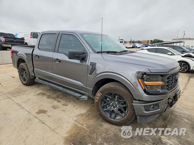 Czwarte zdjęcie samochodu z boku: 2025 FORD F150 STX VIN:1FTEW2KP4SKF72108 - miniatura