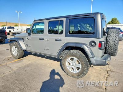 Drugie zdjęcie samochodu z przodu: 2022 JEEP WRANGLER UNLIMITED SPORT VIN:1C4HJXDNXNW184396 - miniatura