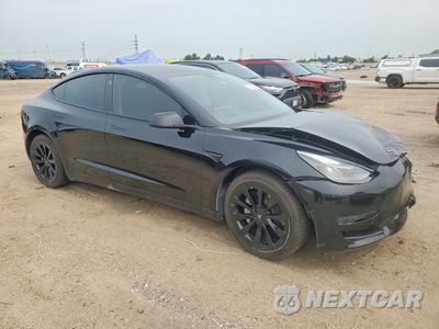 Czwarte zdjęcie samochodu z boku: 2022 TESLA MODEL 3 VIN:5YJ3E1EA2NF304509 - miniatura