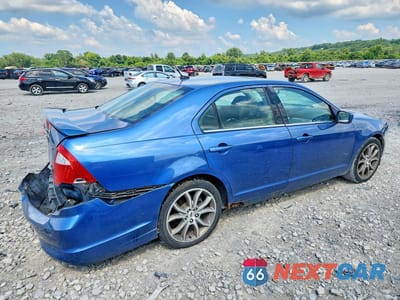 Trzecie zdjęcie samochodu z tyłu: 2010 FORD FUSION SEL VIN:3FAHP0JA7AR248355 - miniatura