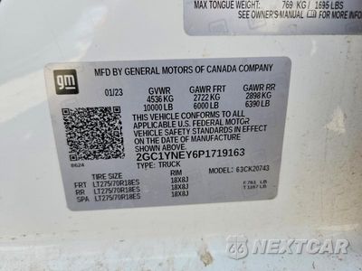 Zdjęcie 13 z 13 samochodu: 2023 CHEVROLET SILVERADO K2500 HEAVY DUTY LT VIN:2GC1YNEY6P1719163 - miniatura