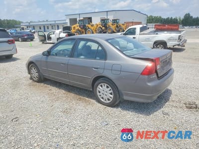 Drugie zdjęcie samochodu z przodu: 2005 HONDA CIVIC LX VIN:2HGES16585H616395 - miniatura