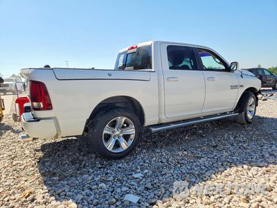 Trzecie zdjęcie samochodu z tyłu: 2017 RAM 1500 SPORT VIN:1C6RR7MT1HS536716 - miniatura