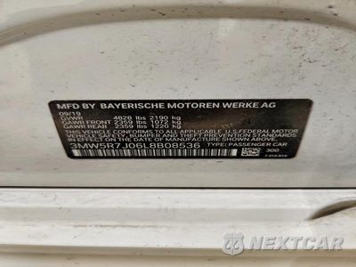 Zdjęcie 12 z 12 samochodu: 2020 BMW 330XI VIN:3MW5R7J06L8B08536 - miniatura