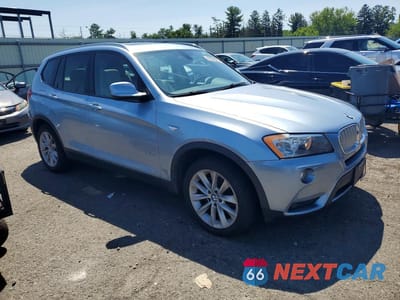 Czwarte zdjęcie samochodu z boku: 2013 BMW X3 XDRIVE28I VIN:5UXWX9C5XD0D07152 - miniatura