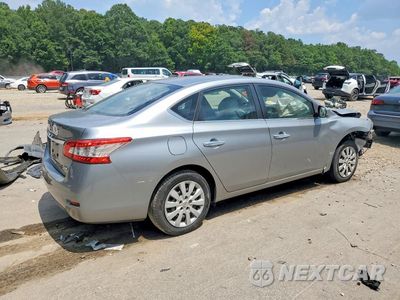 Trzecie zdjęcie samochodu z tyłu: 2014 NISSAN SENTRA S VIN:3N1AB7AP3EY232675 - miniatura