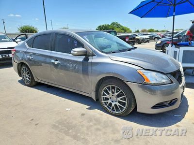 Czwarte zdjęcie samochodu z boku: 2015 NISSAN SENTRA SL VIN:3N1AB7AP7FY225018 - miniatura