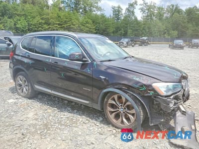 Czwarte zdjęcie samochodu z boku: 2016 BMW X3 XDRIVE35I VIN:5UXWX7C56G0S16630 - miniatura