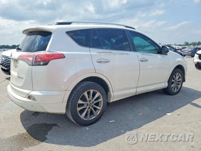 Trzecie zdjęcie samochodu z tyłu: 2017 TOYOTA RAV4 PLATINUM VIN:2T3YFREV8HW329711 - miniatura