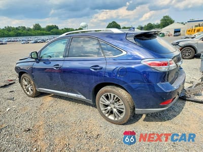 Drugie zdjęcie samochodu z przodu: 2014 LEXUS RX 450H VIN:JTJBC1BA4E2454756 - miniatura