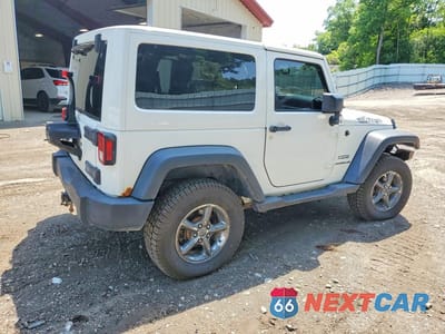 Trzecie zdjęcie samochodu z tyłu: 2015 JEEP WRANGLER SPORT VIN:1C4AJWAGXFL529916 - miniatura