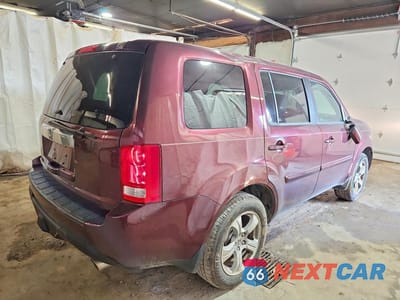 Trzecie zdjęcie samochodu z tyłu: 2012 HONDA PILOT EXL VIN:5FNYF4H57CB044303 - miniatura