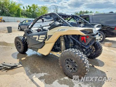 Trzecie zdjęcie samochodu z tyłu: 2022 CAN-AM MAVERICK X3 UTILITY VEHICLE VIN:3JBVGAY45NE001502 - miniatura