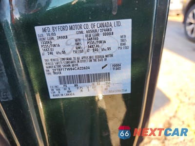 Zdjęcie 12 z 12 samochodu: 2004 FORD F-150 HERITAGE CLASSIC VIN:2FTRF17W84CA22624 - miniatura